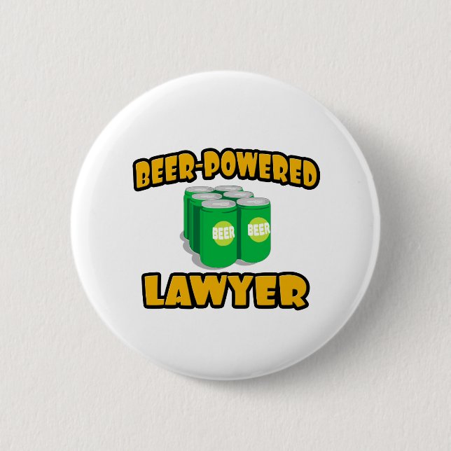 Beer-Powered Lawyer Knapp (Framsida)