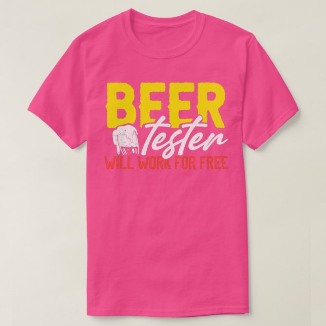 Beer-provare T Shirt (Design framsida)