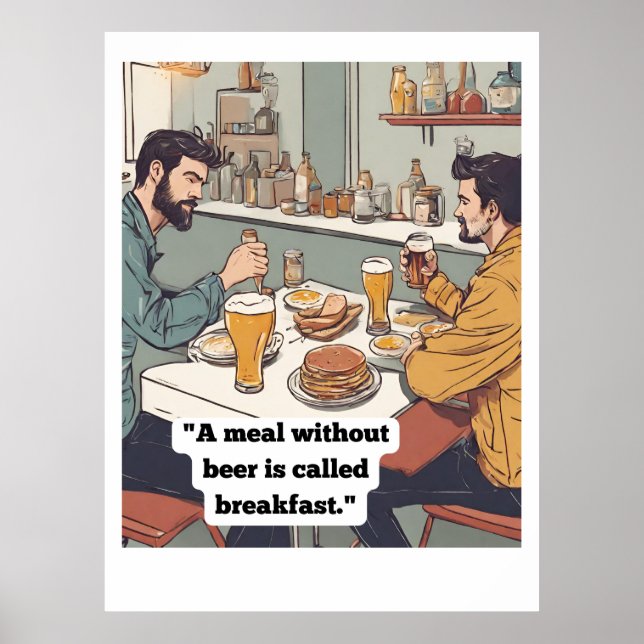 Beer Quote Poster (Framsidan)