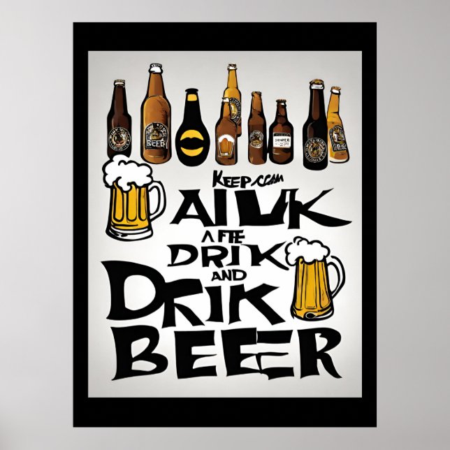 Beer Quote Poster (Framsidan)