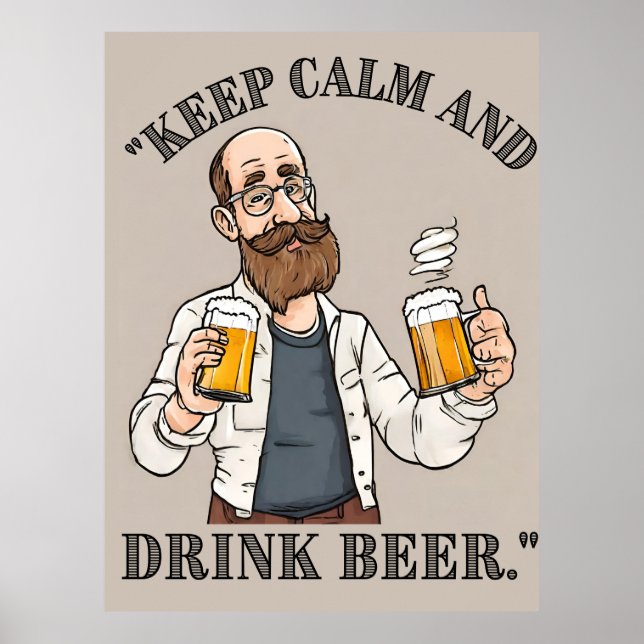 Beer Quote Poster (Framsidan)