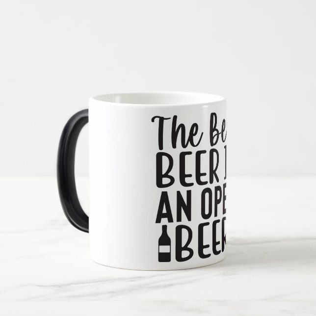 Beer Quotes Magisk Mugg (Framsida vänster)
