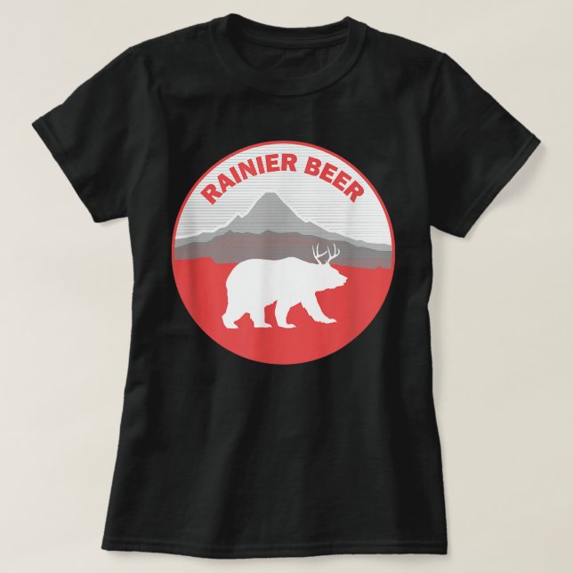 Beer Rainier Kläder T Shirt (Design framsida)