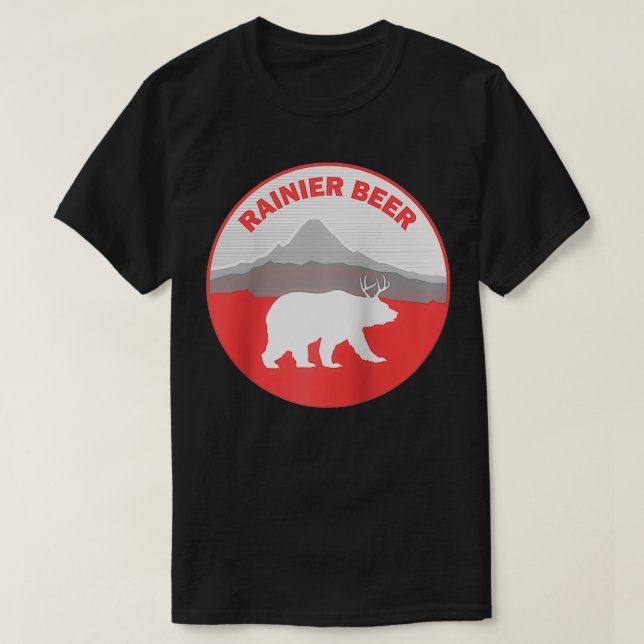 Beer Rainier Kläder T Shirt (Design framsida)