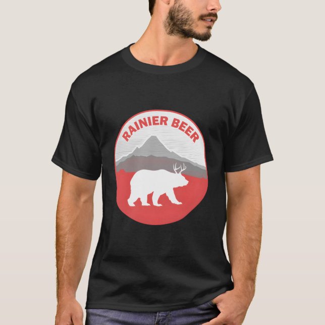 Beer Rainier T Shirt (Framsida)