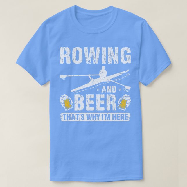 Beer Rwing Funny T Shirt (Design framsida)