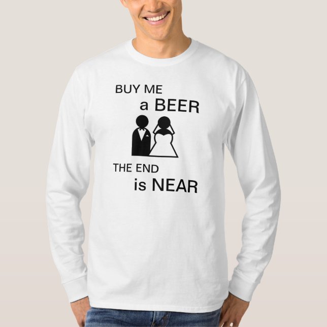 Beer Shirt T Shirt (Framsida)