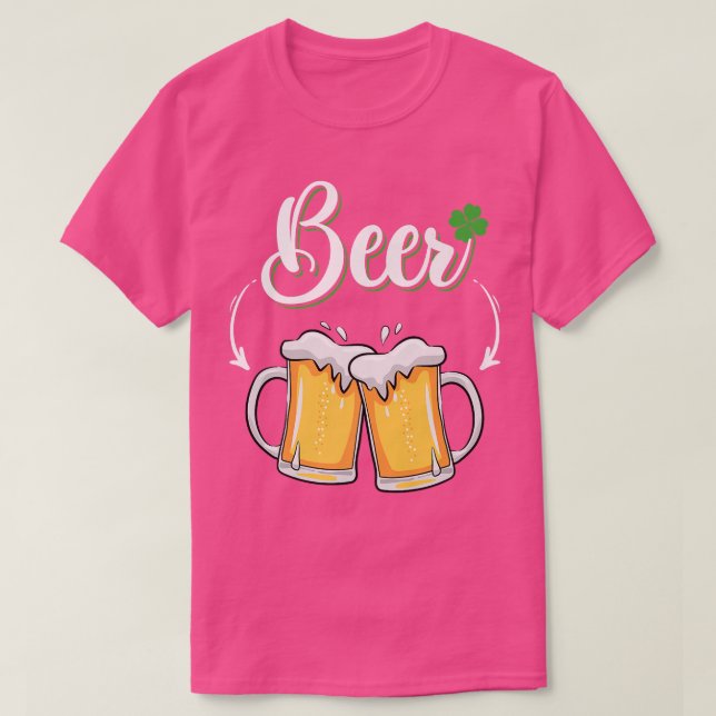 Beer Stomach Funny St T Shirt (Design framsida)