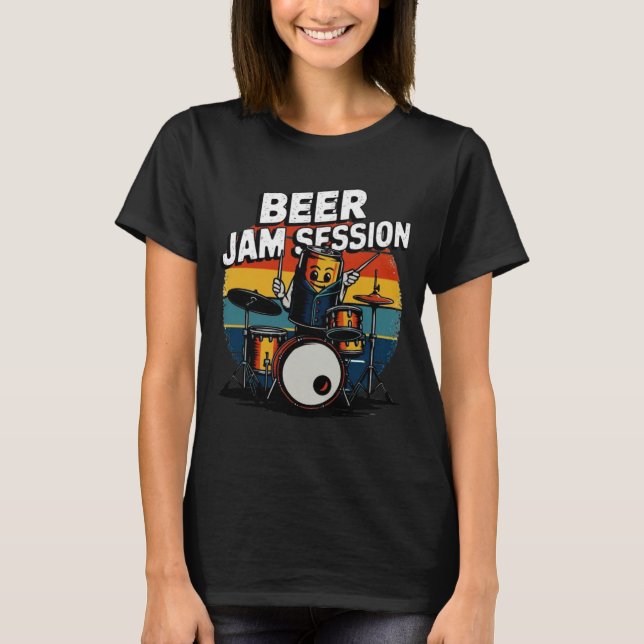Beer Sylt Session T-shirt - Roligt Beer Graphic fo (Framsida)