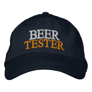 Beer Tester Broderad Keps