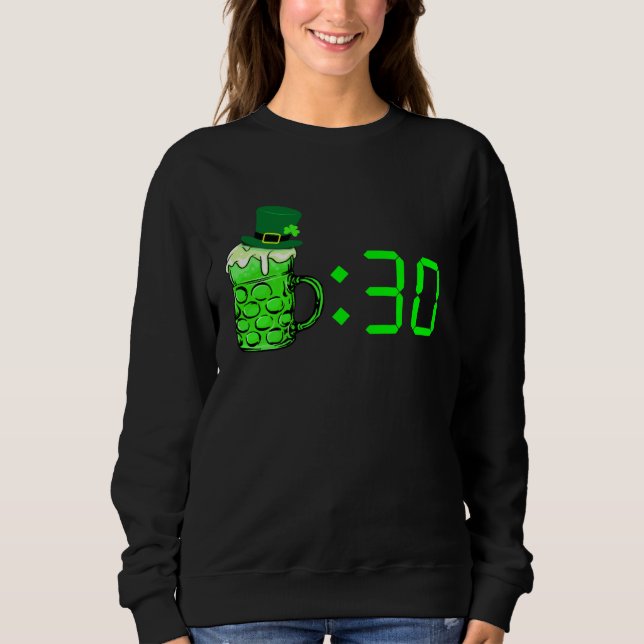Beer Thirty  St Patricks Day Drinking Or Getting D T Shirt (Framsida)