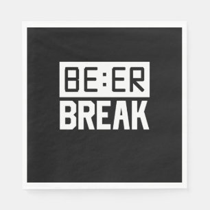 Beer Time Break Pappersservett