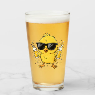 Beer Time Madafakas Funny Meme Anka Goose Retro Glaskopp