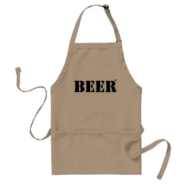 Beer Trademark Apron Förkläde (Framsidan)