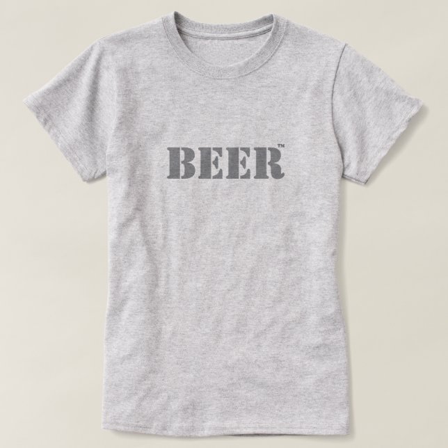 Beer Trademark T-Shirt (Design framsida)