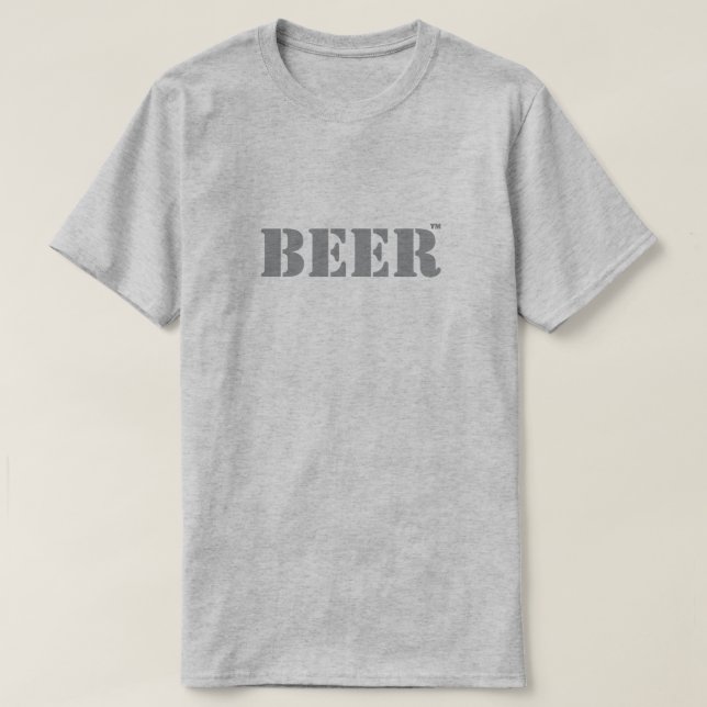 Beer Trademark T-Shirt (Design framsida)
