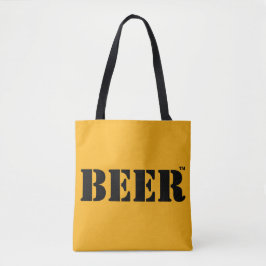 Beer Trademark Tote Bag Tygkasse