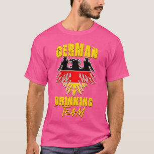 Beer Tyskland Skutt Craftöl för tyska dricksteam T Shirt