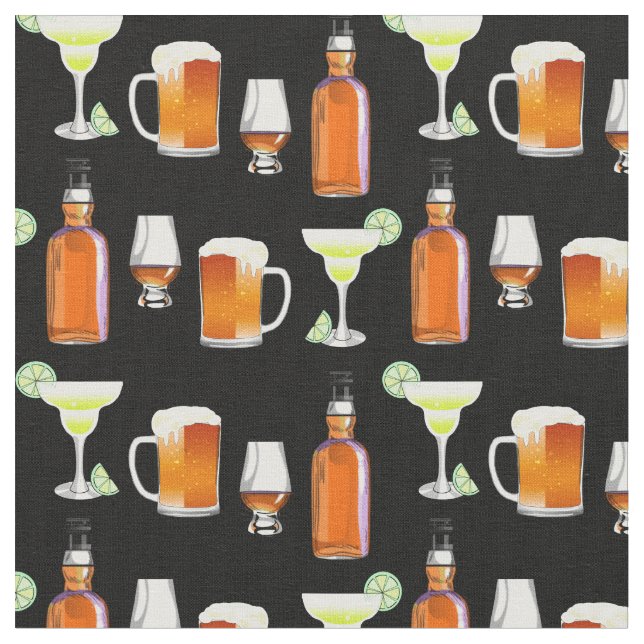 Beer Whiskey och Cocktails på Black Tyg (Närbild)