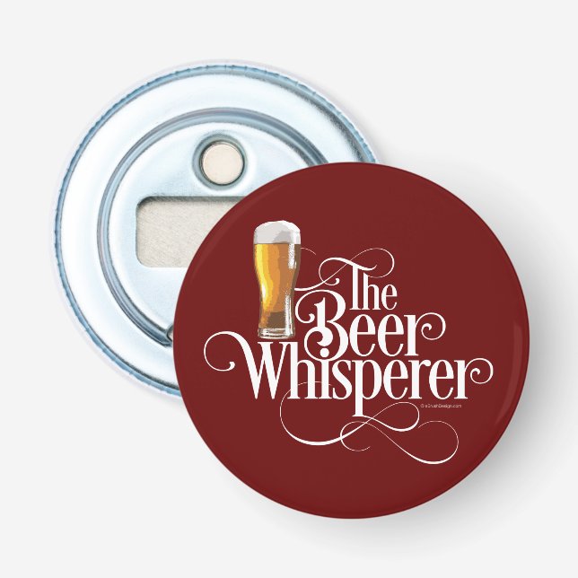 Beer Whisperer Flaska-öppnare Flasköppnare (Framsidan)