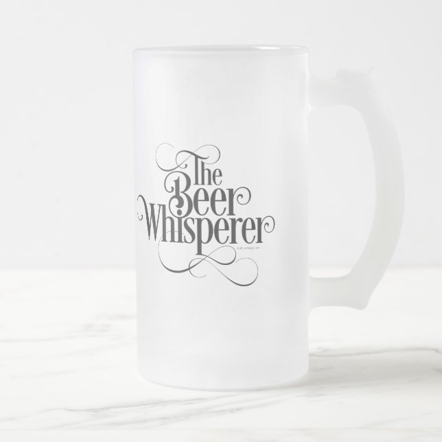 Beer Whisperer Frostat Ölglas (Höger)