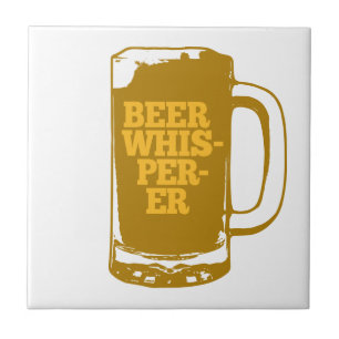 Beer Whisperer Mugg Kakelplatta
