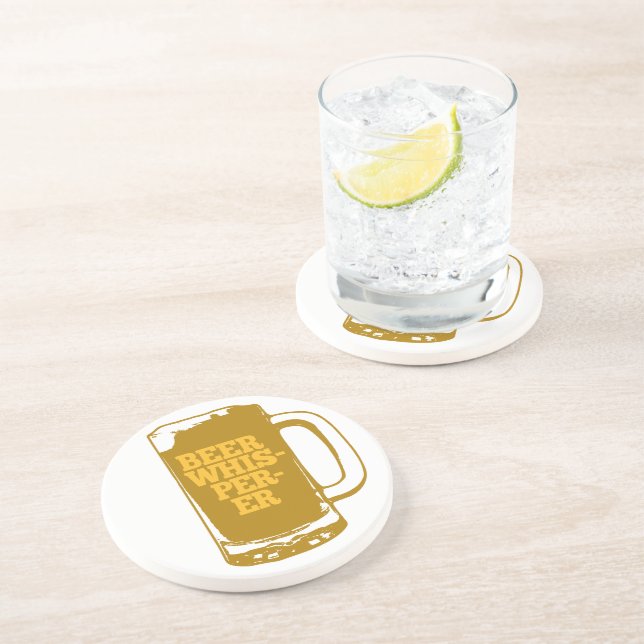 Beer Whisperer Mugg Underlägg (Sidan)