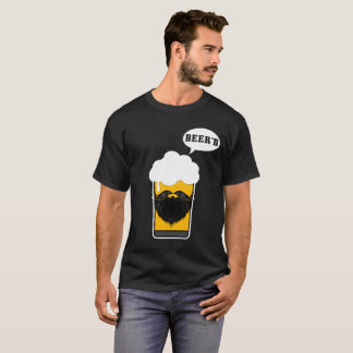 Beer'd rolig T-tröja T Shirt