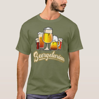 Beergetarian Funny Craft Beer Drinking Brew T Shirt