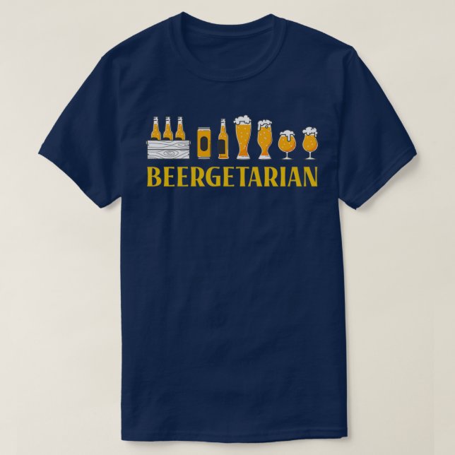Beergetarian T T Shirt (Design framsida)