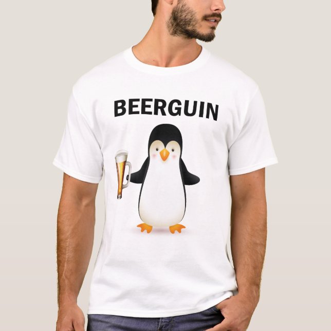 Beerguin T Shirt (Framsida)