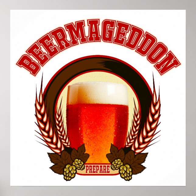 Beermageddon Beer Poster (Framsidan)