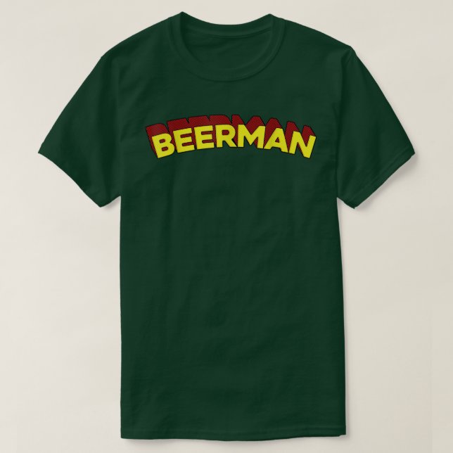 Beerman Beer  T Shirt (Design framsida)