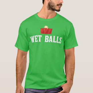 Beerpong Team Cloening Blöt Bollar T T Shirt
