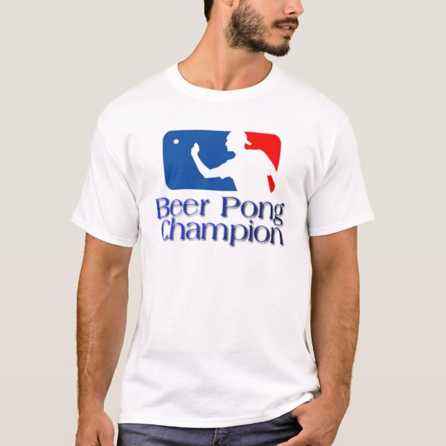 BeerPongChampion T Shirt (Framsida)