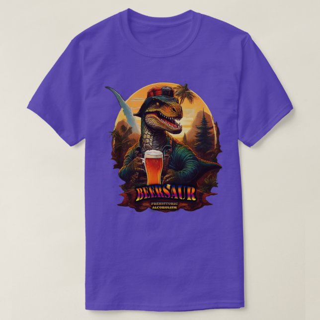 Beersaur T Shirt (Design framsida)