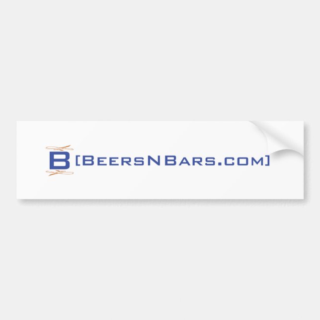 BeersNBars.com bildekal (Framsidan)