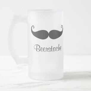 Beerstache ölmugg frostat ölglas