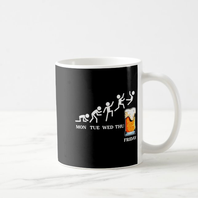Beervolution Beer Evolution Week fredag roligt  Kaffemugg (Höger)