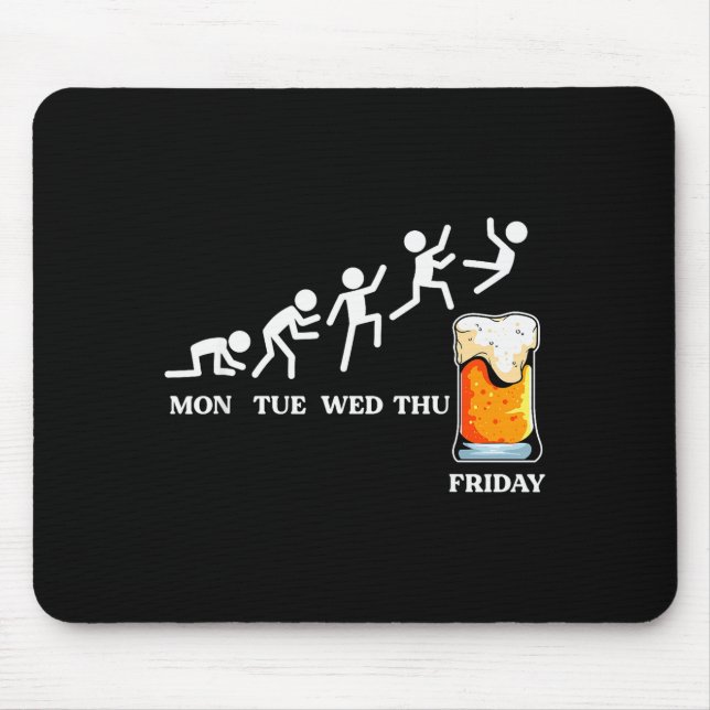 Beervolution Öl Evolution Week Fredag Roligt  Musmatta (Framsidan)