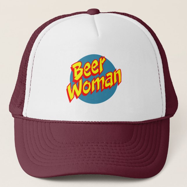 BeerWoman Truckerkeps (Framsida)