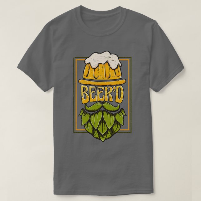 Beerx27d Öl Bårbar Öl Beer Älskare Brew Master Bea T Shirt (Design framsida)