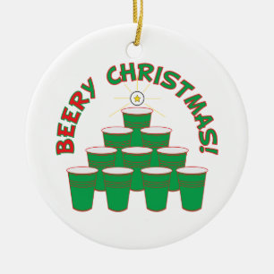 BEERy jul! Julgransprydnad Keramik