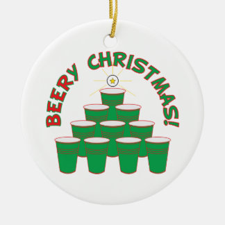 BEERy jul! Julgransprydnad Keramik