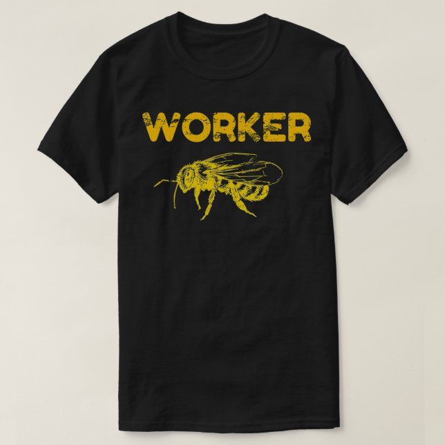 Bees Bumblebee Honeybee Bee Bee Keeping Bee Kee T Shirt (Design framsida)