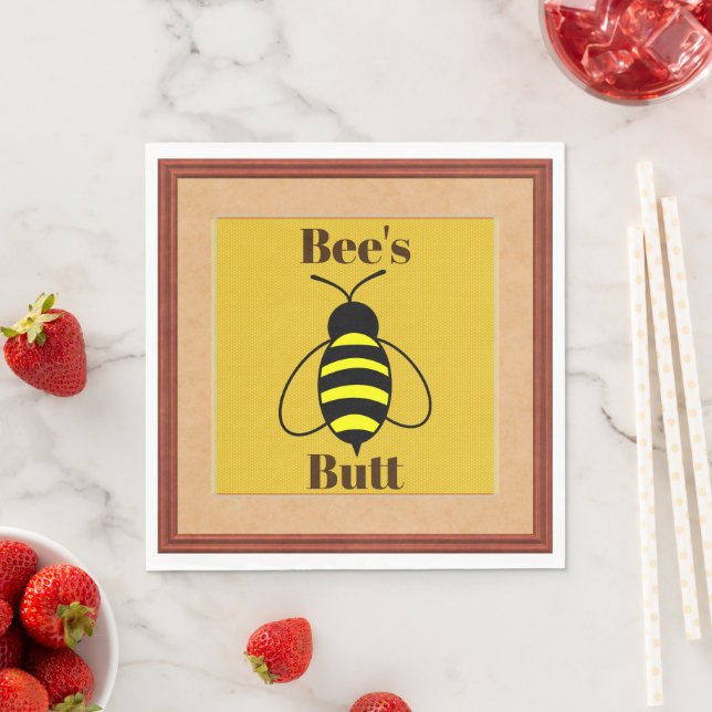 Bees Butt-Pappersservett Pappersservett (Insitu)