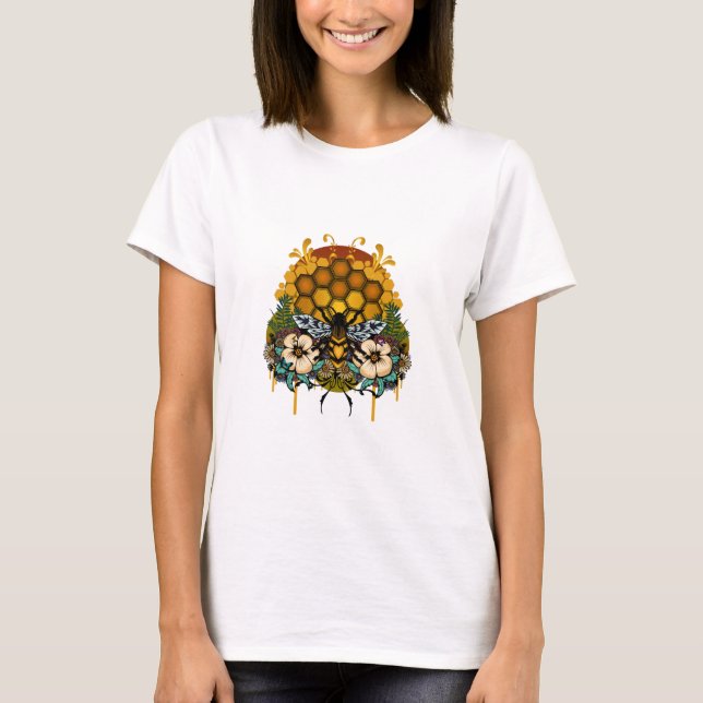 Bees drottning t shirt (Framsida)