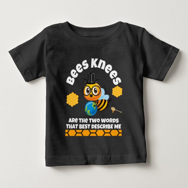 Bees Knees beskriver mig bäst T-Shirt (Framsida)