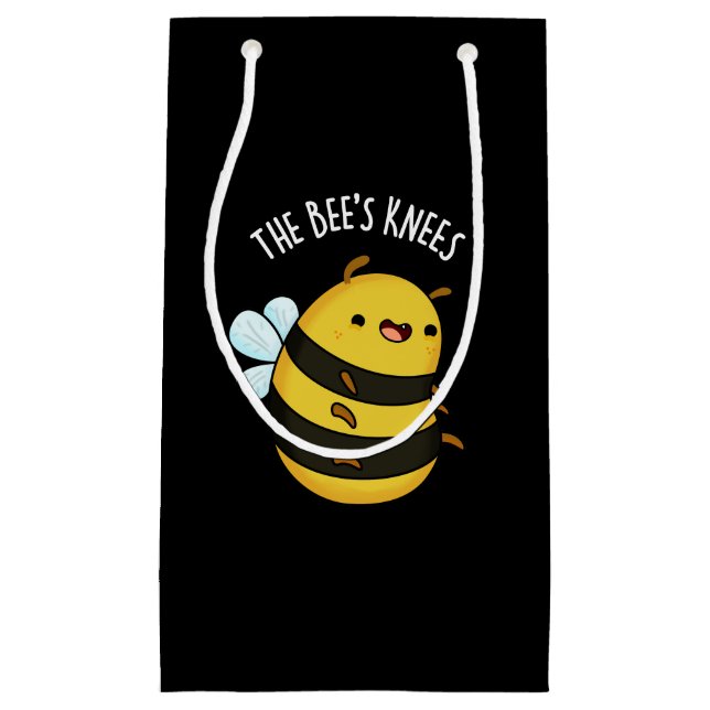 Bees Knees Funny Humla Pun-Mörken BG (Framsidan)