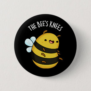 Bees Knees Funny Humla Pun-Mörken BG Knapp